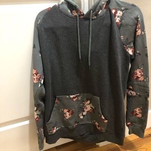 Floral sleeve Empyre hoodie